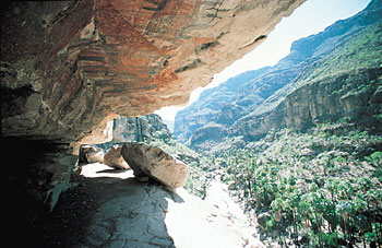 Cave painting, Sierra San Francisco, photo copyright Enrique Hambleton