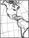 Thumbnail map of Western Hemisphere--link to full size map